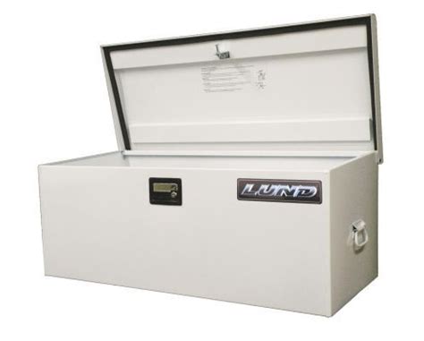 lund steel job site storage box chest|Lund 88048 48.